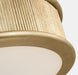 Myhouse Lighting Visual Comfort Studio - PCF1025GD - Five Light Flush Mount - Ritz - Gild/Gild