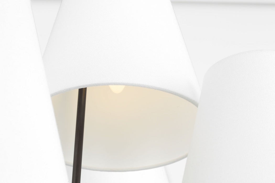 Myhouse Lighting Visual Comfort Studio - CC18412AI - 12 Light Chandelier - Marina - Aged Iroged Iron