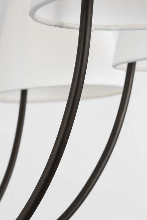 Myhouse Lighting Visual Comfort Studio - CC18412AI - 12 Light Chandelier - Marina - Aged Iroged Iron