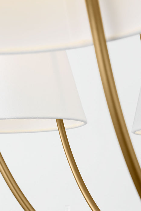 Myhouse Lighting Visual Comfort Studio - CC18412BBS - 12 Light Chandelier - Marina - Burnished Brass/Burnished Brass