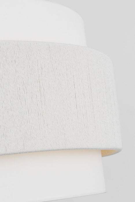 Myhouse Lighting Visual Comfort Studio - EP1196AI - Six Light Hanging Shade - Belaro - Aged Iroged Iron