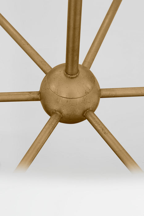 Myhouse Lighting Visual Comfort Studio - EP1196GD - Six Light Hanging Shade - Belaro - Gild/Gild
