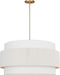 Myhouse Lighting Visual Comfort Studio - EP1196GD - Six Light Hanging Shade - Belaro - Gild/Gild