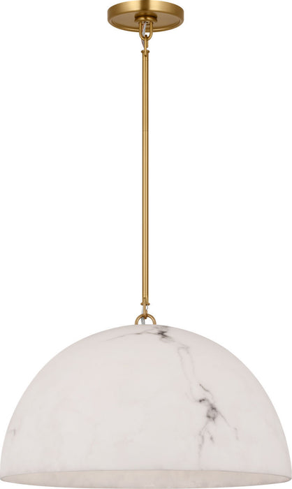 Myhouse Lighting Visual Comfort Studio - CP1481BBS - One Light Pendant - Savina - Burnished Brass/Burnished Brass