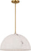 Myhouse Lighting Visual Comfort Studio - CP1481BBS - One Light Pendant - Savina - Burnished Brass/Burnished Brass