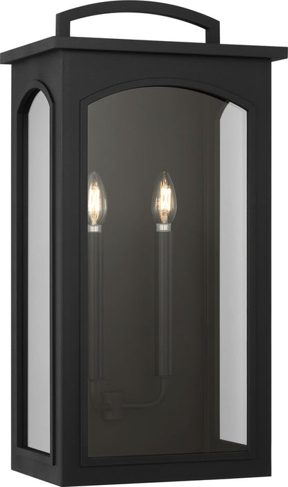 Myhouse Lighting Visual Comfort Studio - CO1572TXB - Two Light Wall Lantern - Modesto - Textured Black/Textured Black