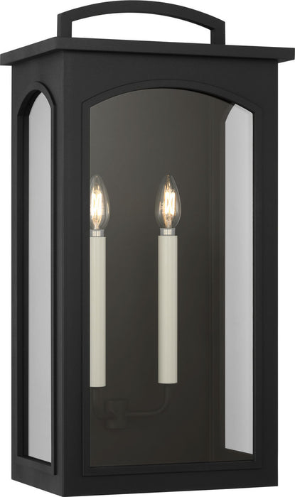 Myhouse Lighting Visual Comfort Studio - CO1572TXB - Two Light Wall Lantern - Modesto - Textured Black/Textured Black