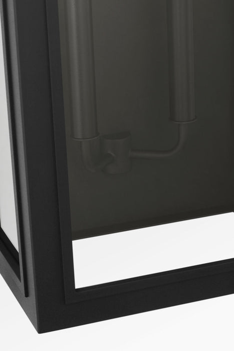 Myhouse Lighting Visual Comfort Studio - CO1572TXB - Two Light Wall Lantern - Modesto - Textured Black/Textured Black