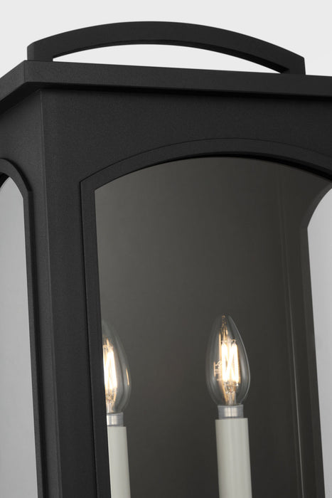 Myhouse Lighting Visual Comfort Studio - CO1572TXB - Two Light Wall Lantern - Modesto - Textured Black/Textured Black