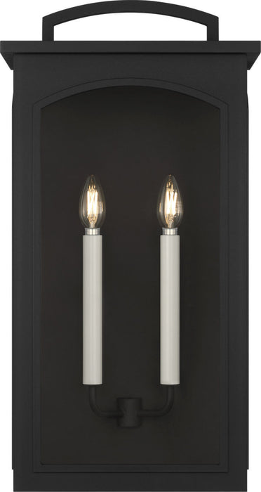 Myhouse Lighting Visual Comfort Studio - CO1572TXB - Two Light Wall Lantern - Modesto - Textured Black/Textured Black