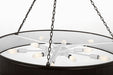 Myhouse Lighting Visual Comfort Studio - PCC10110AI - Ten Light Chandelier - Ritz - Aged Iroged Iron