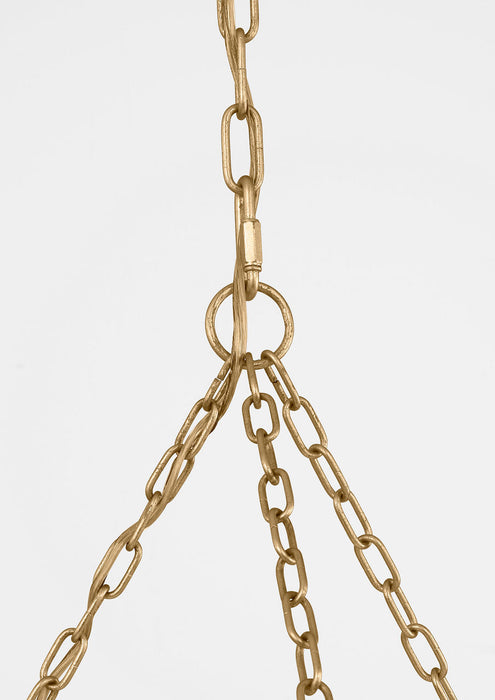Myhouse Lighting Visual Comfort Studio - PCC10110GD - Ten Light Chandelier - Ritz - Gild/Gild