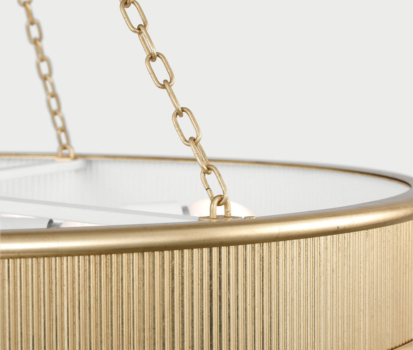 Myhouse Lighting Visual Comfort Studio - PCC10110GD - Ten Light Chandelier - Ritz - Gild/Gild