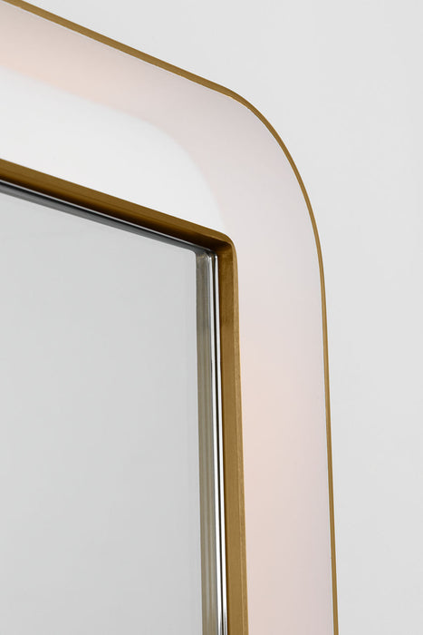 Myhouse Lighting Visual Comfort Studio - KSMRIL106BBS - LED Mirror - Chopin - Burnished Brass/Burnished Brass