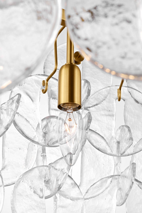 Myhouse Lighting Visual Comfort Studio - KSC1165BBS - Five Light Chandelier - Candace - Burnished Brass/Burnished Brass