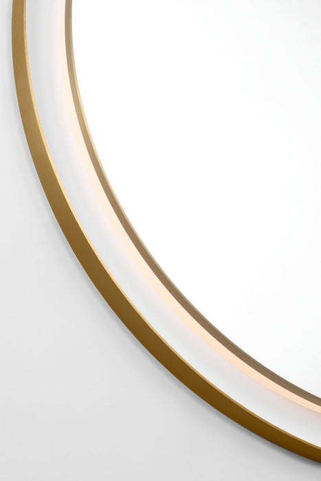 Myhouse Lighting Visual Comfort Studio - KSMRIL105BBS - LED Mirror - Chopin - Burnished Brass/Burnished Brass