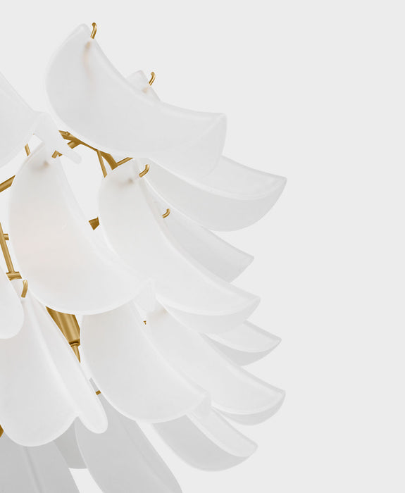 Myhouse Lighting Visual Comfort Studio - CC1825BBS - Five Light Chandelier - Chloe - Burnished Brass/Burnished Brass
