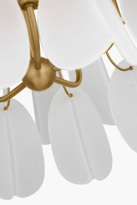 Myhouse Lighting Visual Comfort Studio - CC1825BBS - Five Light Chandelier - Chloe - Burnished Brass/Burnished Brass