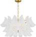 Myhouse Lighting Visual Comfort Studio - CC1825BBS - Five Light Chandelier - Chloe - Burnished Brass/Burnished Brass