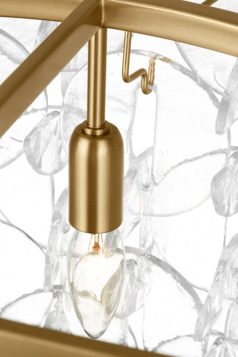 Myhouse Lighting Visual Comfort Studio - KSC1158BBS - Eight Light Chandelier - Candace - Burnished Brass/Burnished Brass
