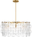 Myhouse Lighting Visual Comfort Studio - KSC1158BBS - Eight Light Chandelier - Candace - Burnished Brass/Burnished Brass
