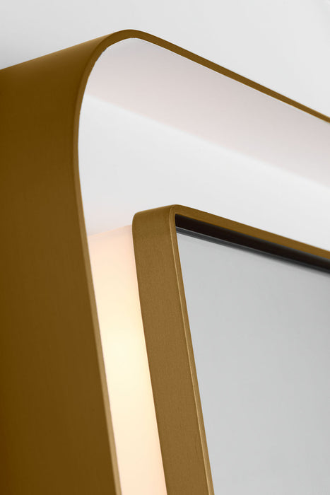 Myhouse Lighting Visual Comfort Studio - KSMRIL108BBS - LED Mirror - Chopin - Burnished Brass/Burnished Brass