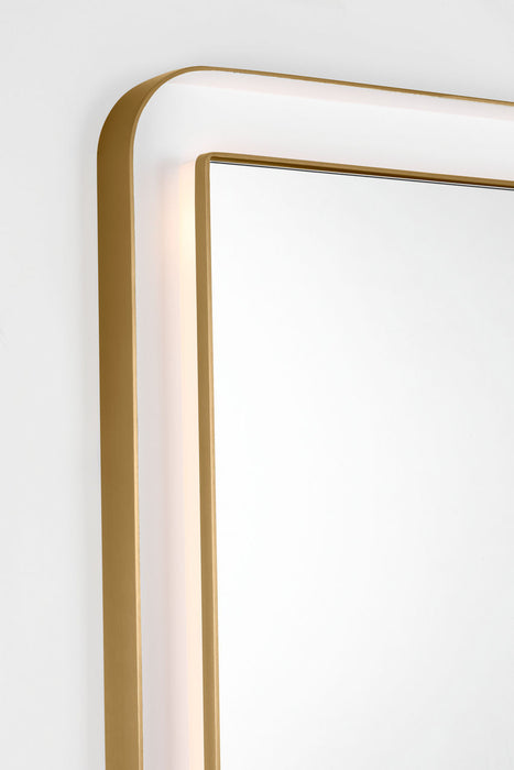 Myhouse Lighting Visual Comfort Studio - KSMRIL108BBS - LED Mirror - Chopin - Burnished Brass/Burnished Brass