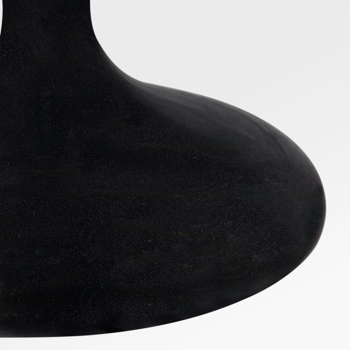 Myhouse Lighting Visual Comfort Studio - KST1251CBK - One Light Table Lamp - Amber - Black Ceramic/Black Ceramic