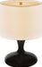 Myhouse Lighting Visual Comfort Studio - KST1251CBK - One Light Table Lamp - Amber - Black Ceramic/Black Ceramic