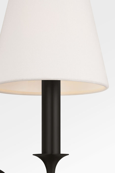 Myhouse Lighting Visual Comfort Studio - AW1231AI - One Light Wall Sconce - Chatsworth - Aged Iroged Iron