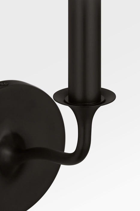 Myhouse Lighting Visual Comfort Studio - AW1231AI - One Light Wall Sconce - Chatsworth - Aged Iroged Iron