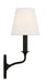 Myhouse Lighting Visual Comfort Studio - AW1231AI - One Light Wall Sconce - Chatsworth - Aged Iroged Iron