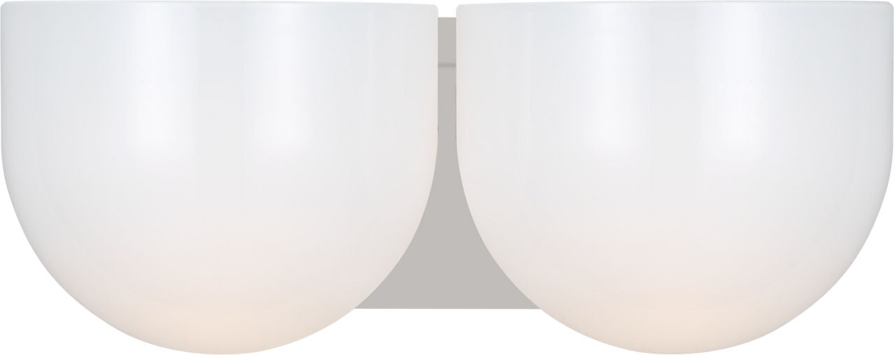 Myhouse Lighting Visual Comfort Studio - LXV1002PN - Two Light Bath - Cheverny - Polished Nickel/Polished Nickel