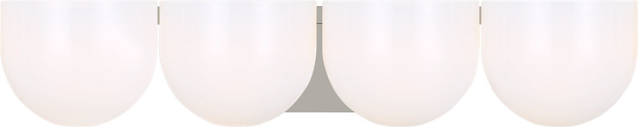 Myhouse Lighting Visual Comfort Studio - LXV1004PN - Four Light Bath - Cheverny - Polished Nickel/Polished Nickel