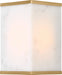 Myhouse Lighting Visual Comfort Studio - LXW1081BBS - LED Bath - Cleor - Burnished Brass/Burnished Brass