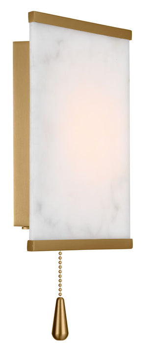Myhouse Lighting Visual Comfort Studio - LXW1081BBS - LED Bath - Cleor - Burnished Brass/Burnished Brass