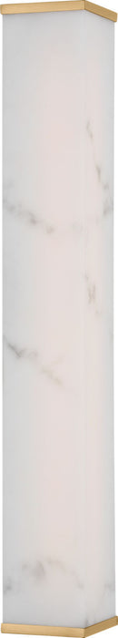 Myhouse Lighting Visual Comfort Studio - LXW1091BBS - LED Bath - Cleor - Burnished Brass/Burnished Brass