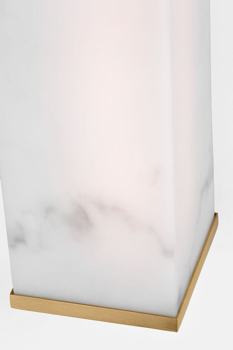 Myhouse Lighting Visual Comfort Studio - LXW1091BBS - LED Bath - Cleor - Burnished Brass/Burnished Brass