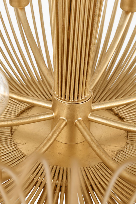 Myhouse Lighting Visual Comfort Studio - LXC1218GD - Eight Light Chandelier - Dorelle - Gild/Gild