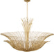 Myhouse Lighting Visual Comfort Studio - LXC1218GD - Eight Light Chandelier - Dorelle - Gild/Gild
