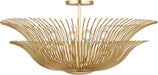 Myhouse Lighting Visual Comfort Studio - LXF1024GD - Four Light Flush Mount - Dorelle - Gild/Gild