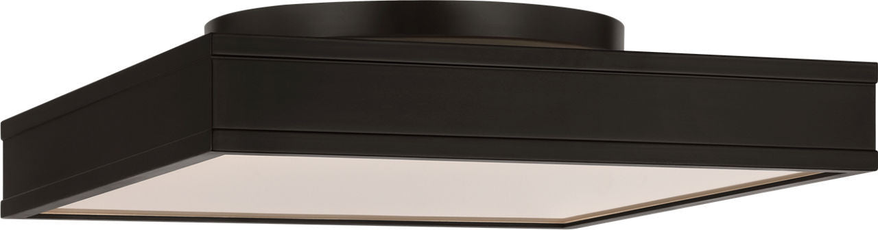 Myhouse Lighting Visual Comfort Studio - PCF1061AI - LED Semi Flush Mount - Dupont - Aged Iroged Iron