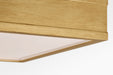 Myhouse Lighting Visual Comfort Studio - PCF1061GD - LED Semi Flush Mount - Dupont - Gild/Gild