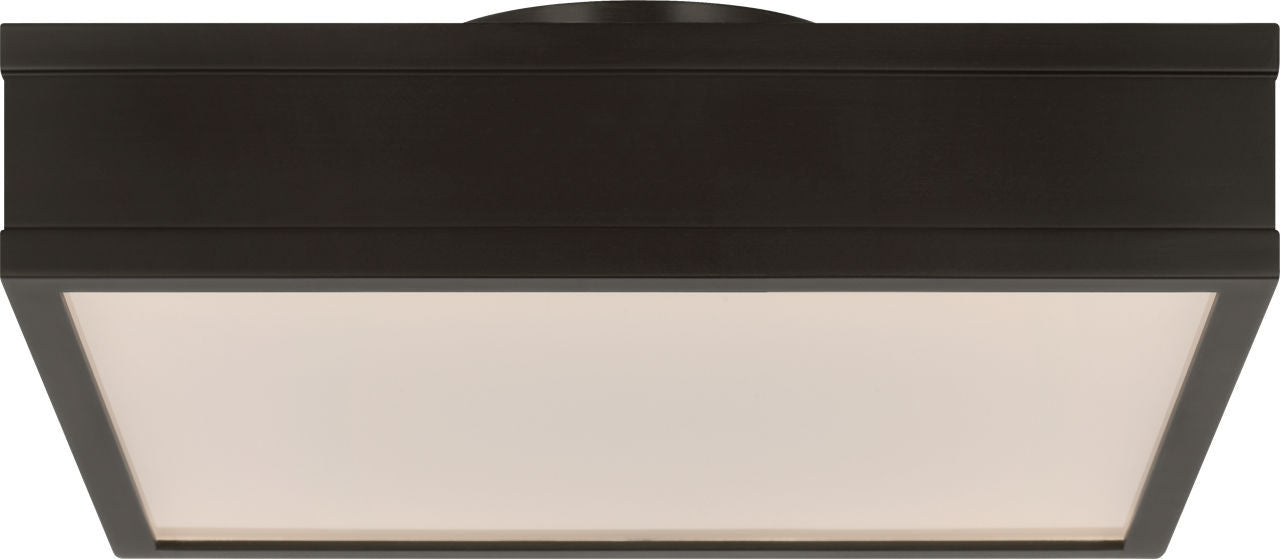 Myhouse Lighting Visual Comfort Studio - PCF1071AI - LED Semi Flush Mount - Dupont - Aged Iroged Iron