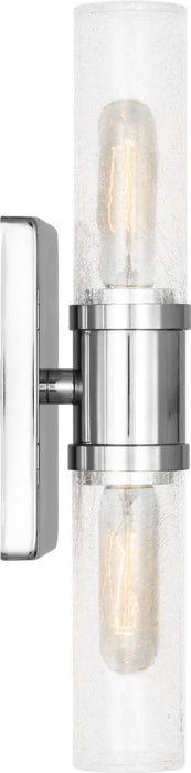 Myhouse Lighting Visual Comfort Studio - 4465002CC-05 - Two Light Vanity - Keaton - Chrome/Chrome