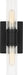 Myhouse Lighting Visual Comfort Studio - 4465002CC-112 - Two Light Vanity - Keaton - Midnight Black/Midnight Black