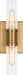 Myhouse Lighting Visual Comfort Studio - 4465002CC-848 - Two Light Vanity - Keaton - Satin Brass/Satin Brass