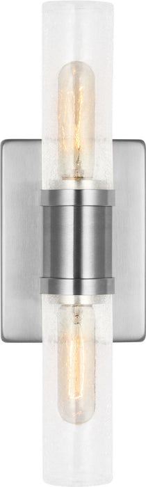 Myhouse Lighting Visual Comfort Studio - 4465002CC-962 - Two Light Vanity - Keaton - Brushed Nickel/Brushed Nickel