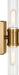 Myhouse Lighting Visual Comfort Studio - 4465002CF-848 - Two Light Vanity - Keaton - Satin Brass/Satin Brass