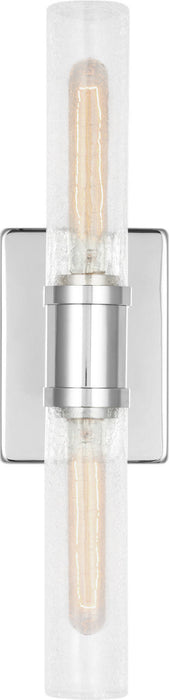 Myhouse Lighting Visual Comfort Studio - 4565002CC-05 - Two Light Vanity - Keaton - Chrome/Chrome